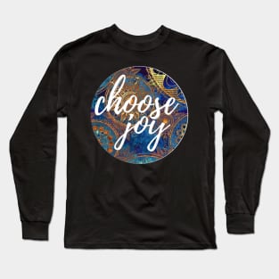 Choose Joy Bohemian Long Sleeve T-Shirt